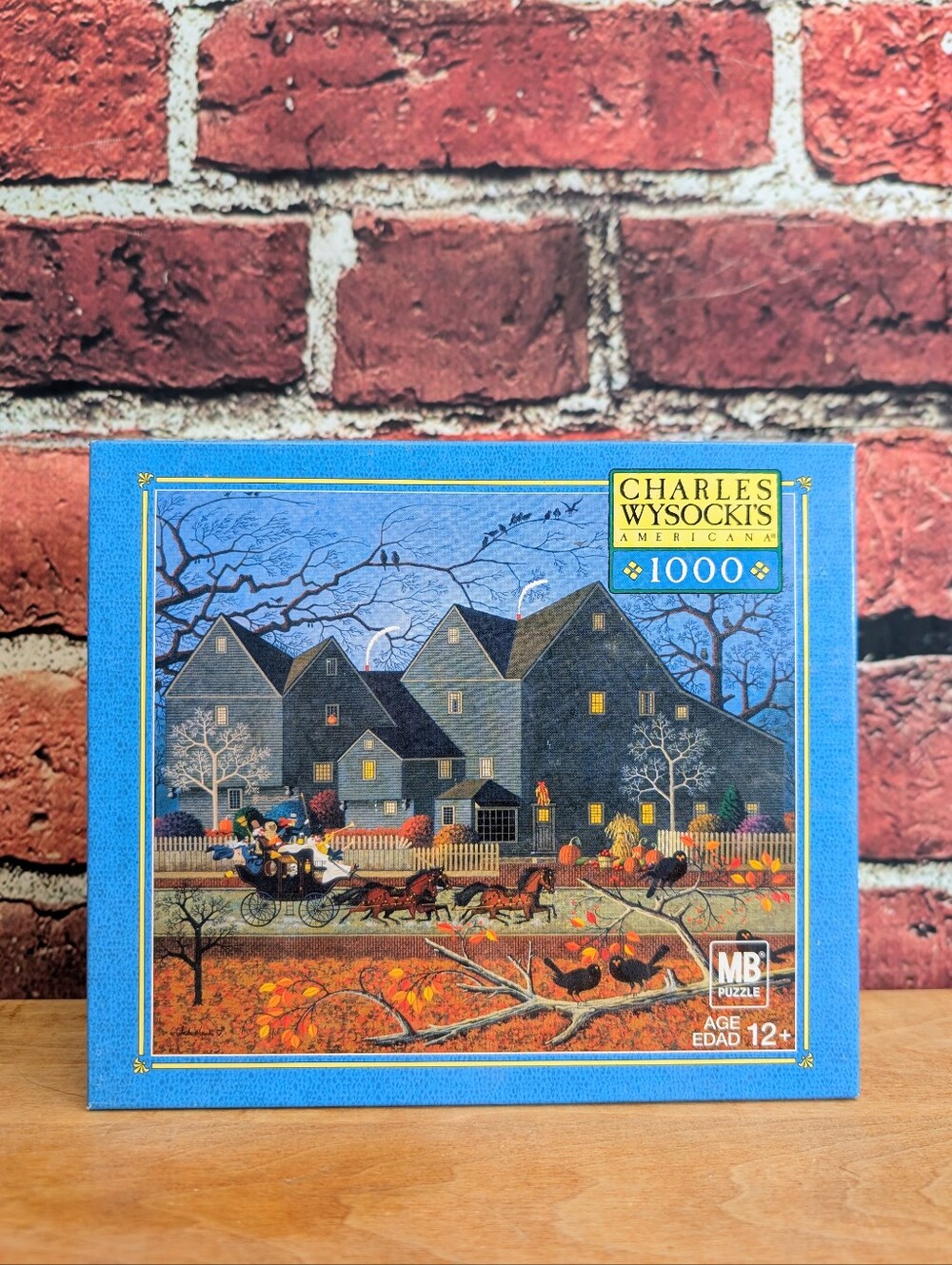 Charles Wysocki, Hellraisers On Halloween Night,  1000 Piece Puzzle,  New